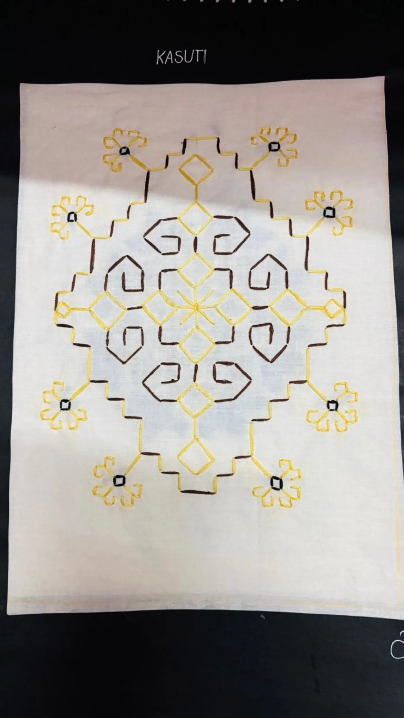Kasuti embroidery